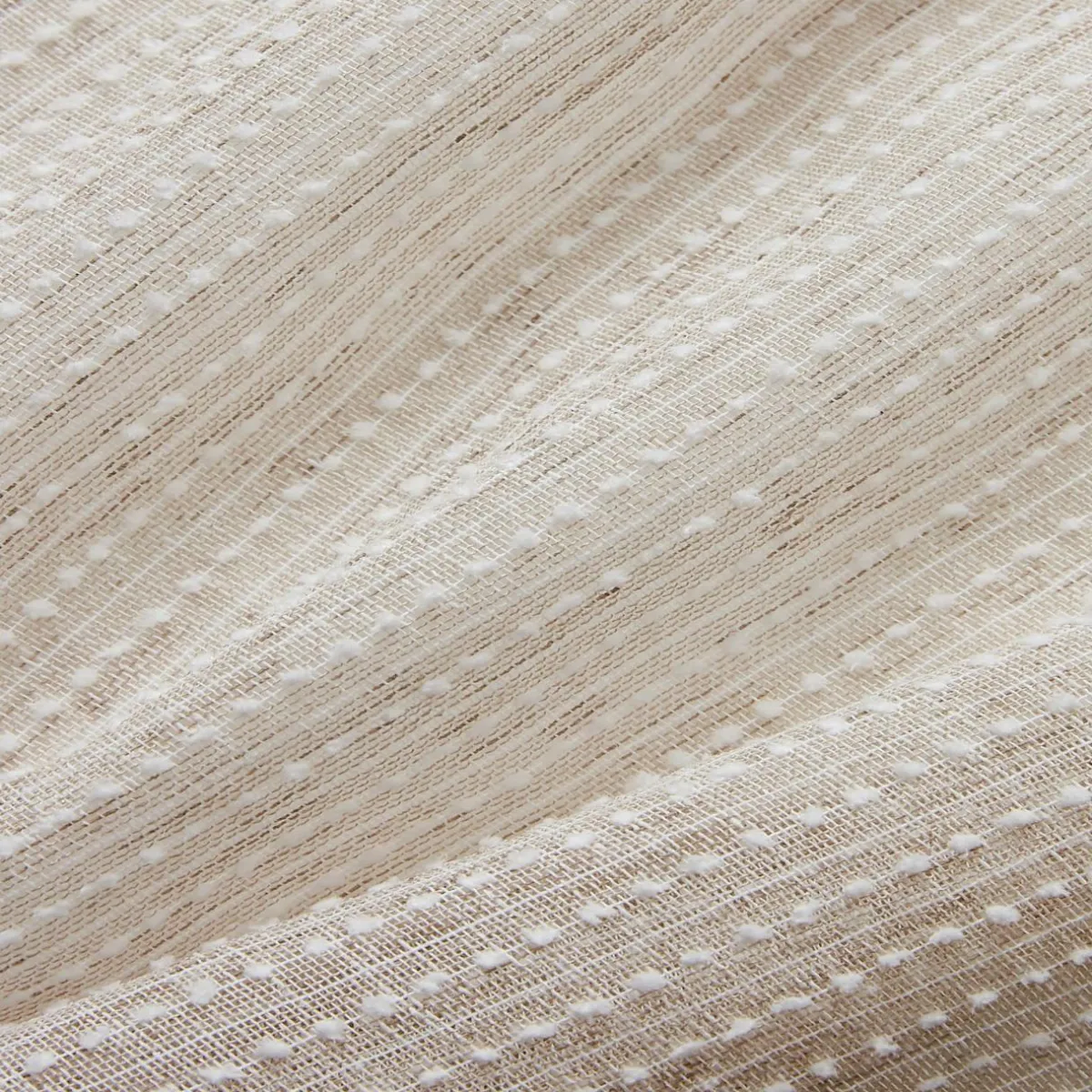 EMINZA Paire de voilages passe-tringle (60 x 90 cm) Arthur Beige Outlet