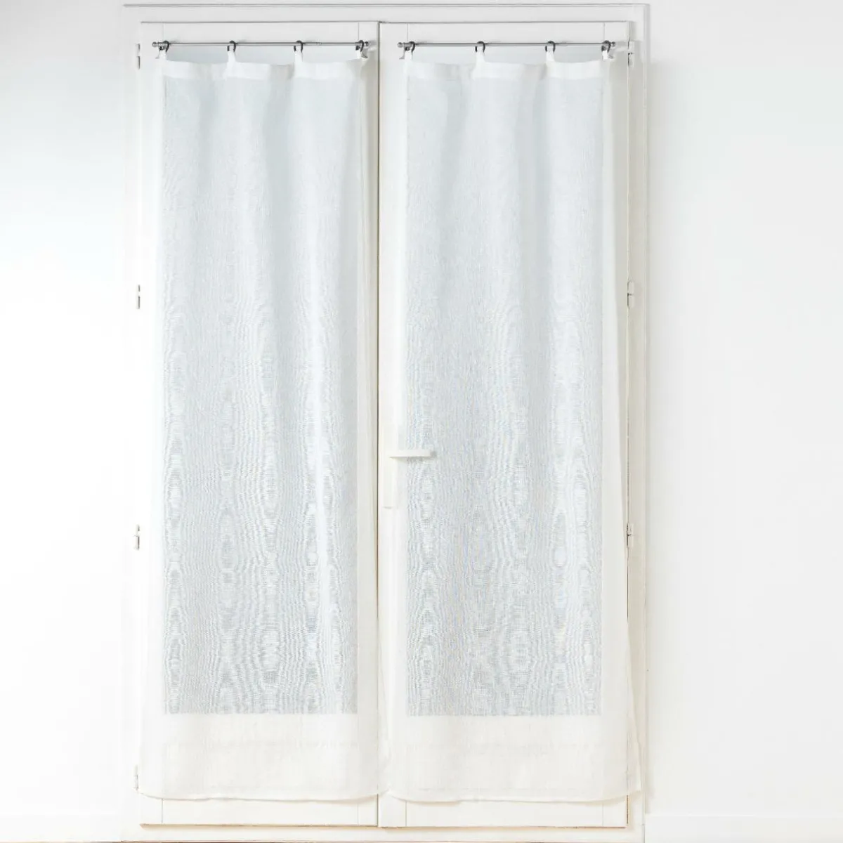 douceur d'intu017drieur Paire de voilages tissés oeillets (70 x 200 cm) Davina Blanc Hot
