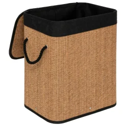 5 Five Simply Smart Panier à linge bambou 60 L (H50 cm) Stremy Beige Clearance