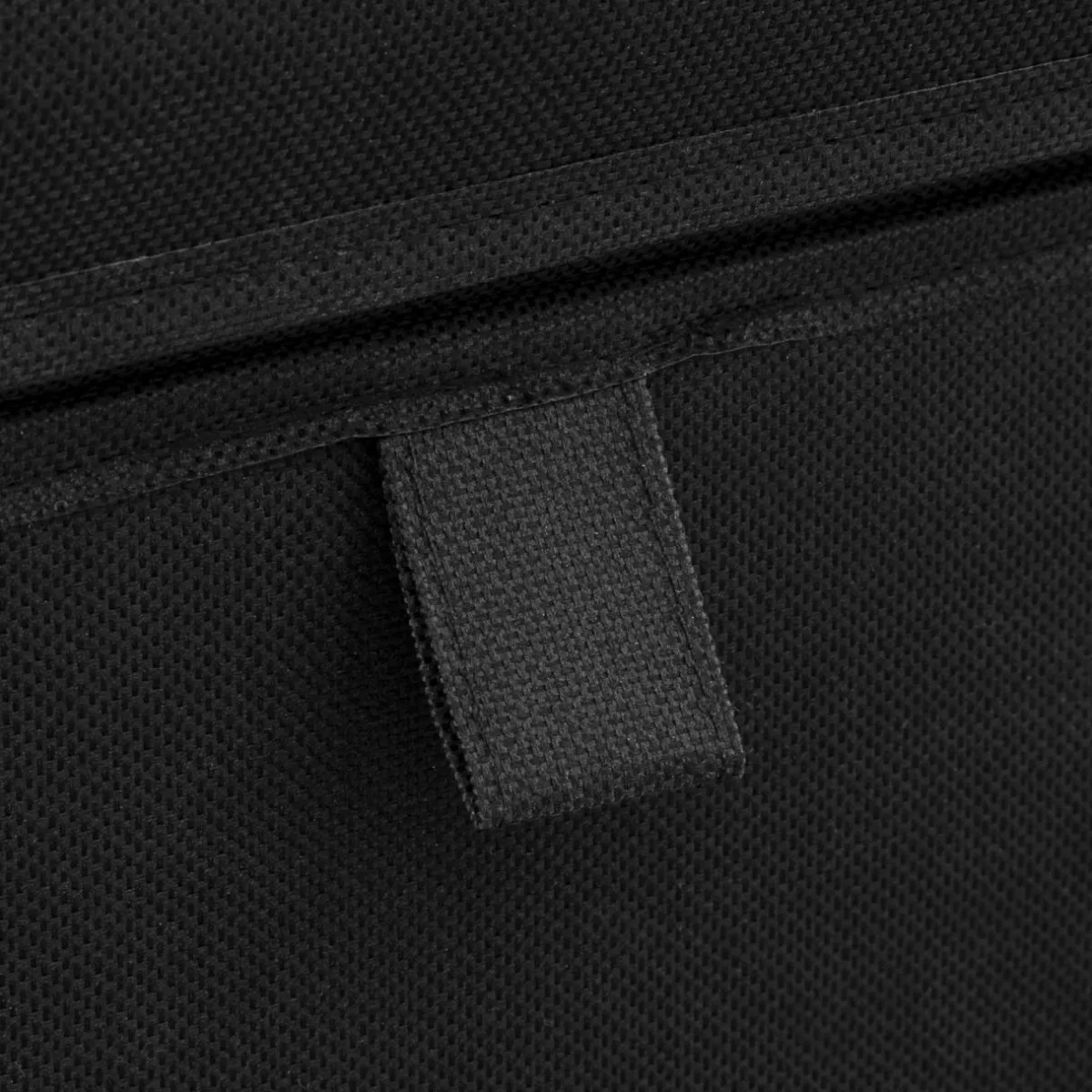 ATMOSPHERA Panier à linge pliable (36 x 36 x 55 cm) Colorama Noir Clearance