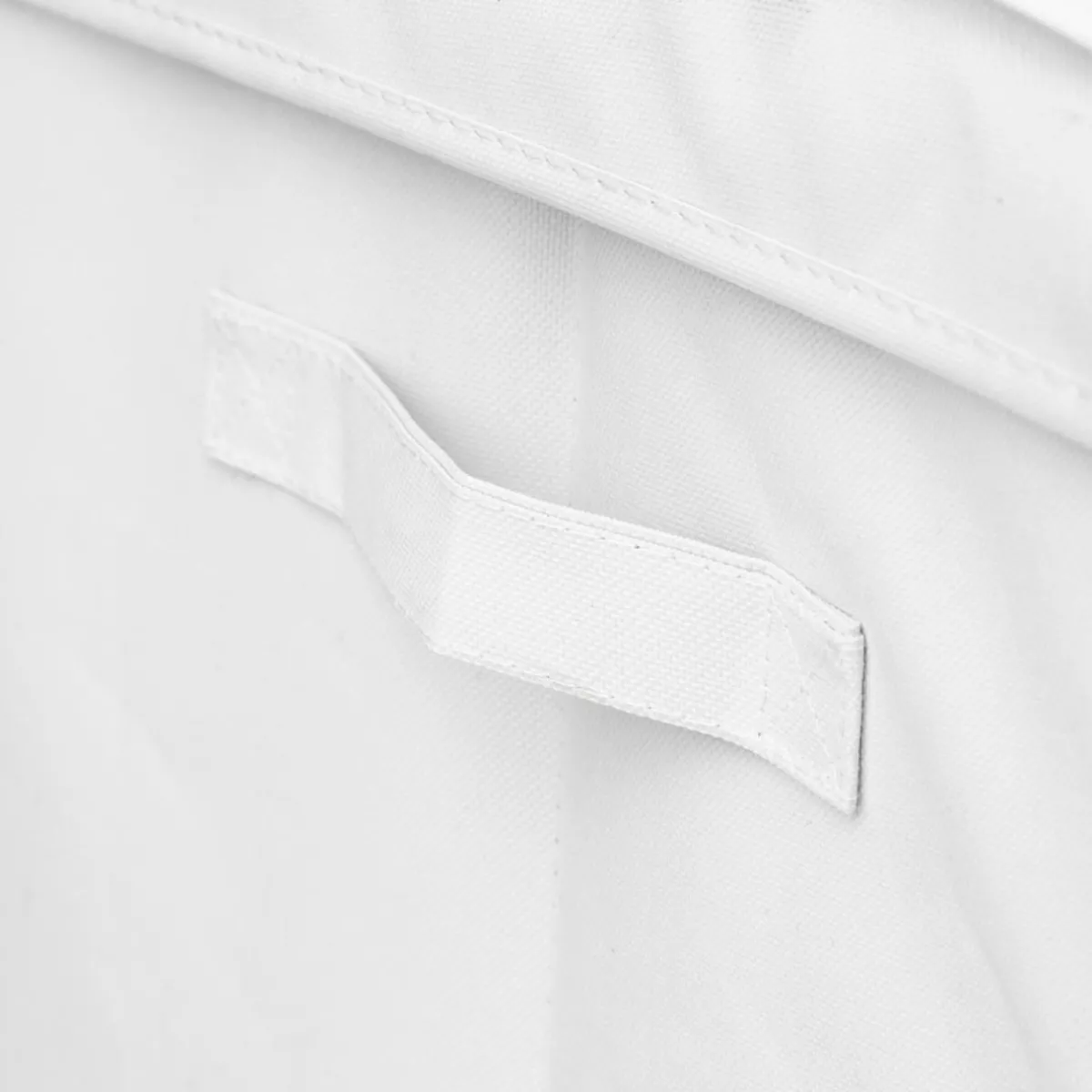 ATMOSPHERA Panier à linge pliable (36 x 36 x 55 cm) Colorama Blanc Outlet