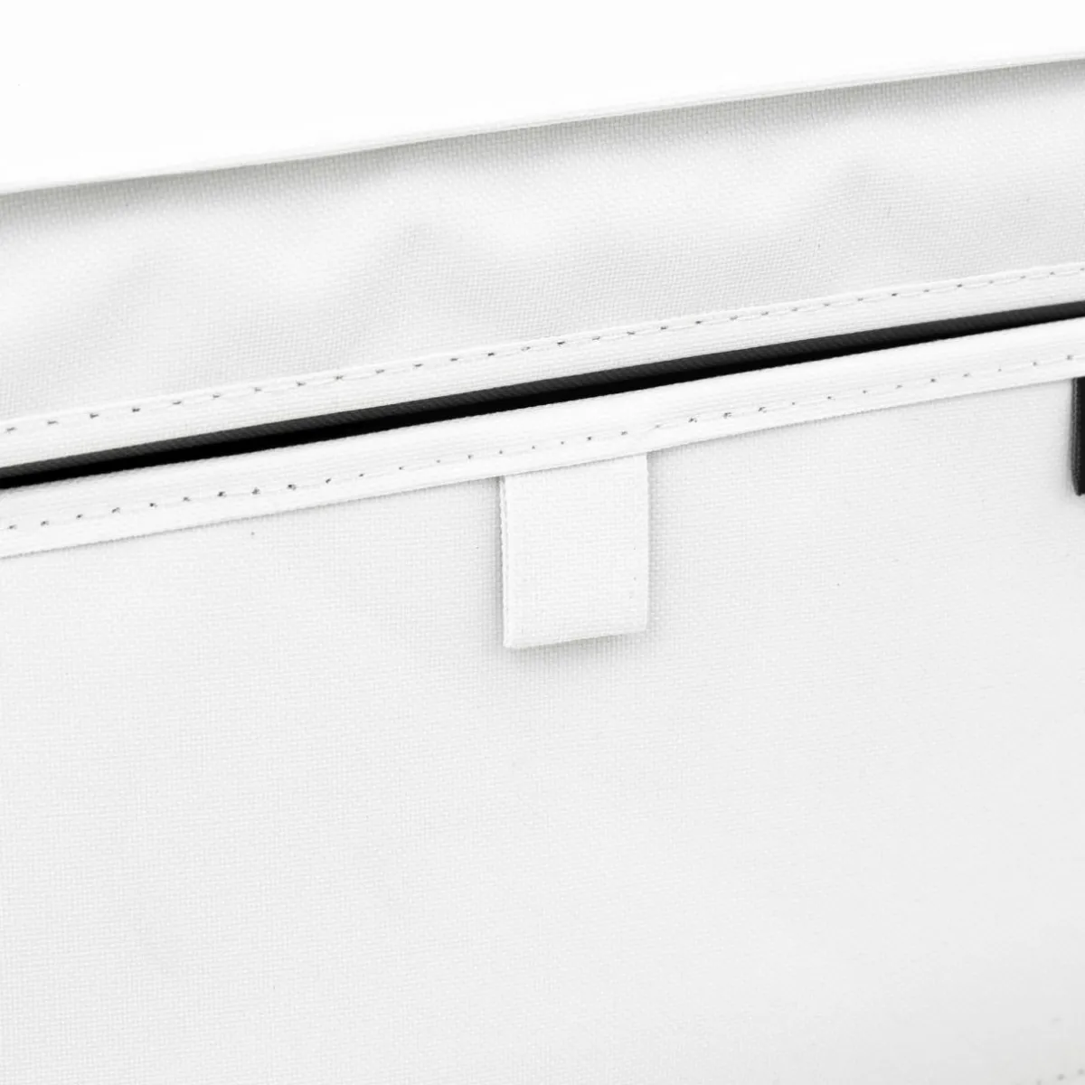 ATMOSPHERA Panier à linge pliable (36 x 36 x 55 cm) Colorama Blanc Outlet