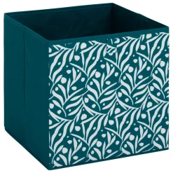 5 Five Simply Smart Panier de rangement (31 x 31 cm) Olivia Bleu