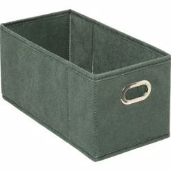 5 Five Simply Smart Panier de rangement (15 x 31 cm) Helena Vert kaki New