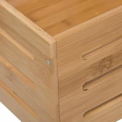 ATMOSPHERA Panier de rangement (31 x 31 x H15 cm) Siao Naturel Outlet
