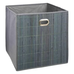 INSTANT D'O Panier de rangement Bamboon Grand modèle Gris Sale