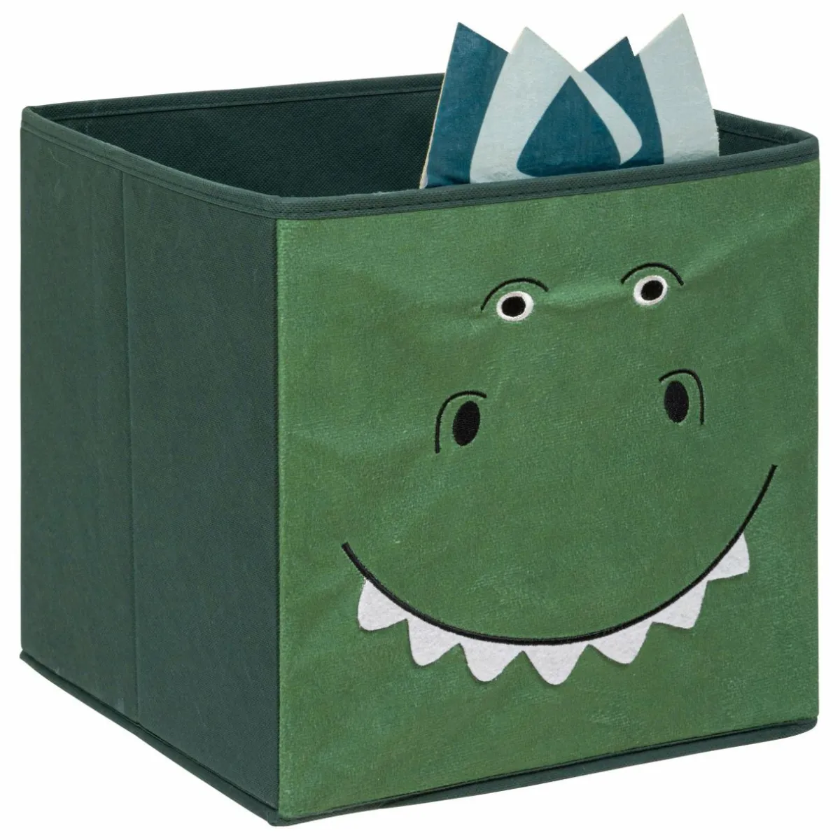 Atmosphera createur d'interieur for kids Panier de rangement enfant (29 x 29 cm) Dino Vert Online