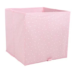 ATMOSPHERA Panier de rangement enfant (29 x 29 cm) Etoiles Rose Best