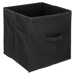 ATMOSPHERA Panier de rangement Kube Noir Clearance
