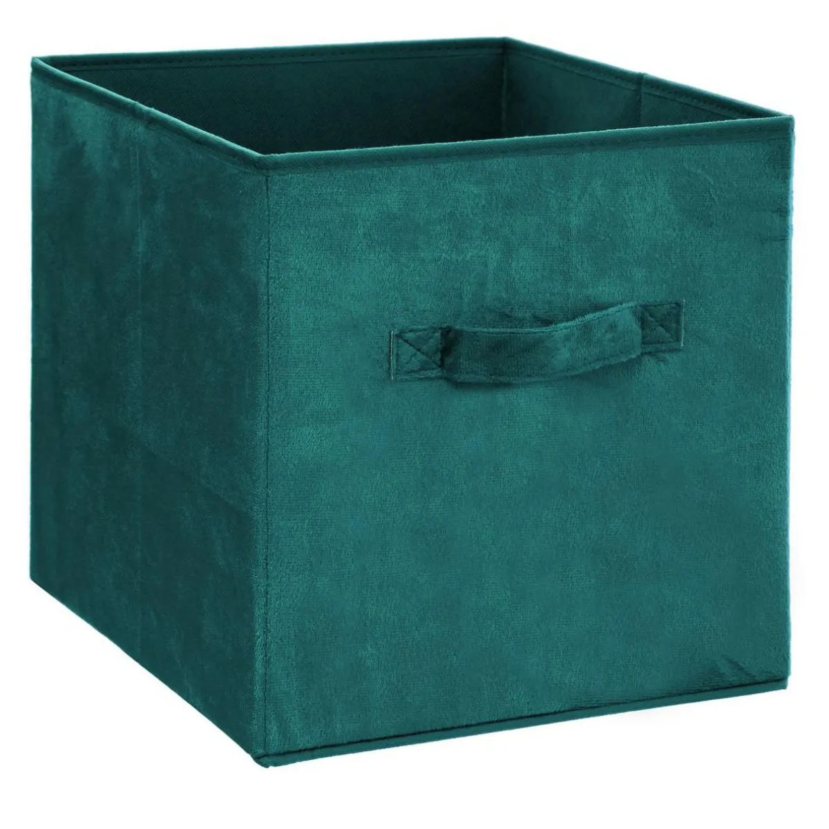 ATMOSPHERA Panier de rangement Velouria Bleu canard Best