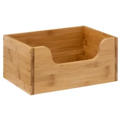 5 Five Simply Smart Panier en bambou empilable (31 x 21 cm) Siao Naturel Bois Sale