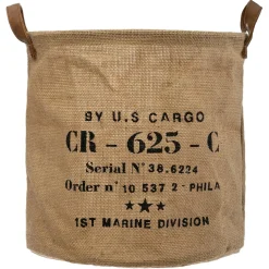 ATMOSPHERA Panier en jute végétale (H30 cm) Loft Naturel Clearance