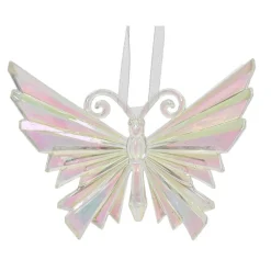 KAEMINGK Papillon de Noël à suspendre (H11 cm) Ice irisé Transparent Online