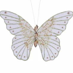 KAEMINGK Papillon de Noël (H11 cm) Apollin Lilas Outlet