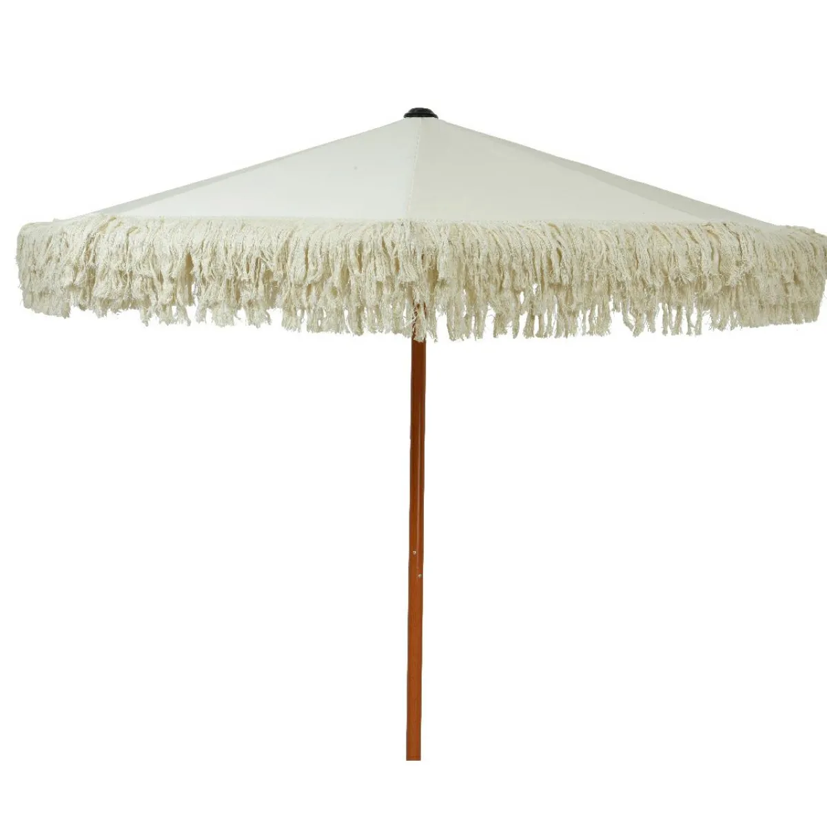 #N/A Parasol de jardin rond à franges (D2 m) Valparaiso Ecru Sale