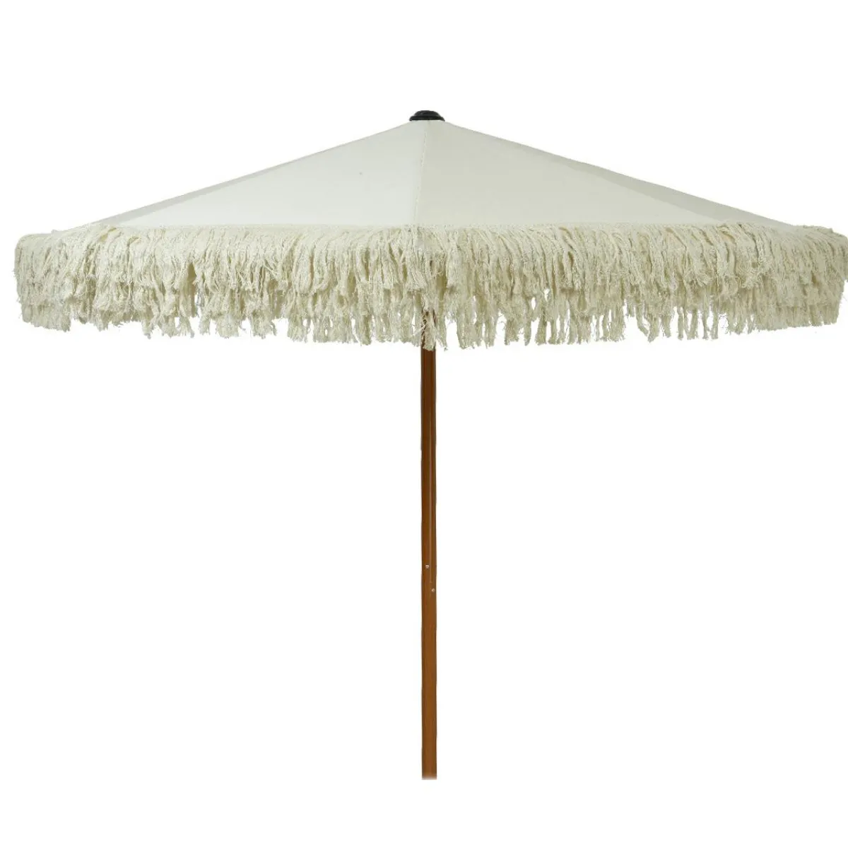 #N/A Parasol de jardin rond à franges (D2 m) Valparaiso Ecru Sale