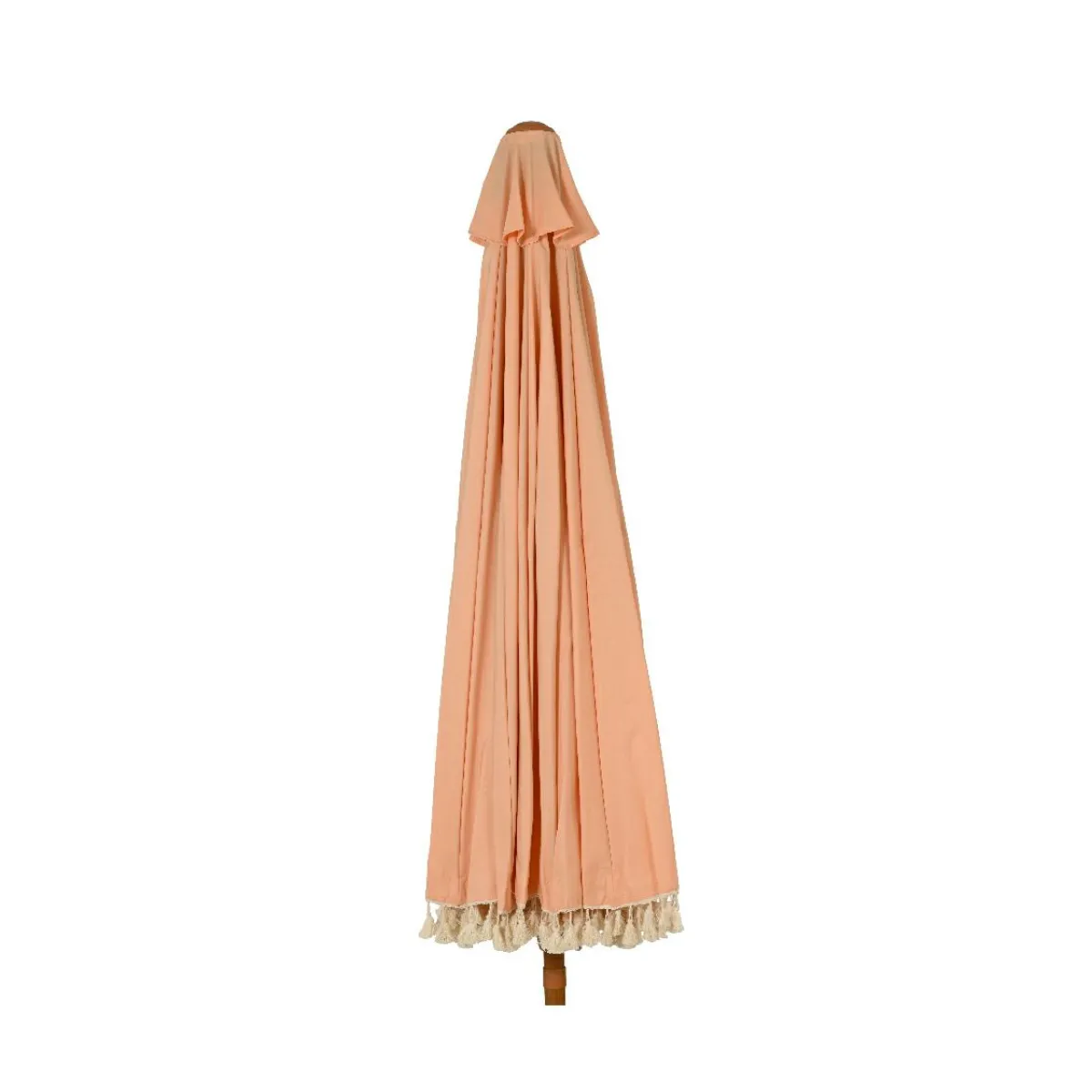 KAEMINGK Parasol de jardin rond à franges (D2.5 m) Mexico Rose Pêche Best