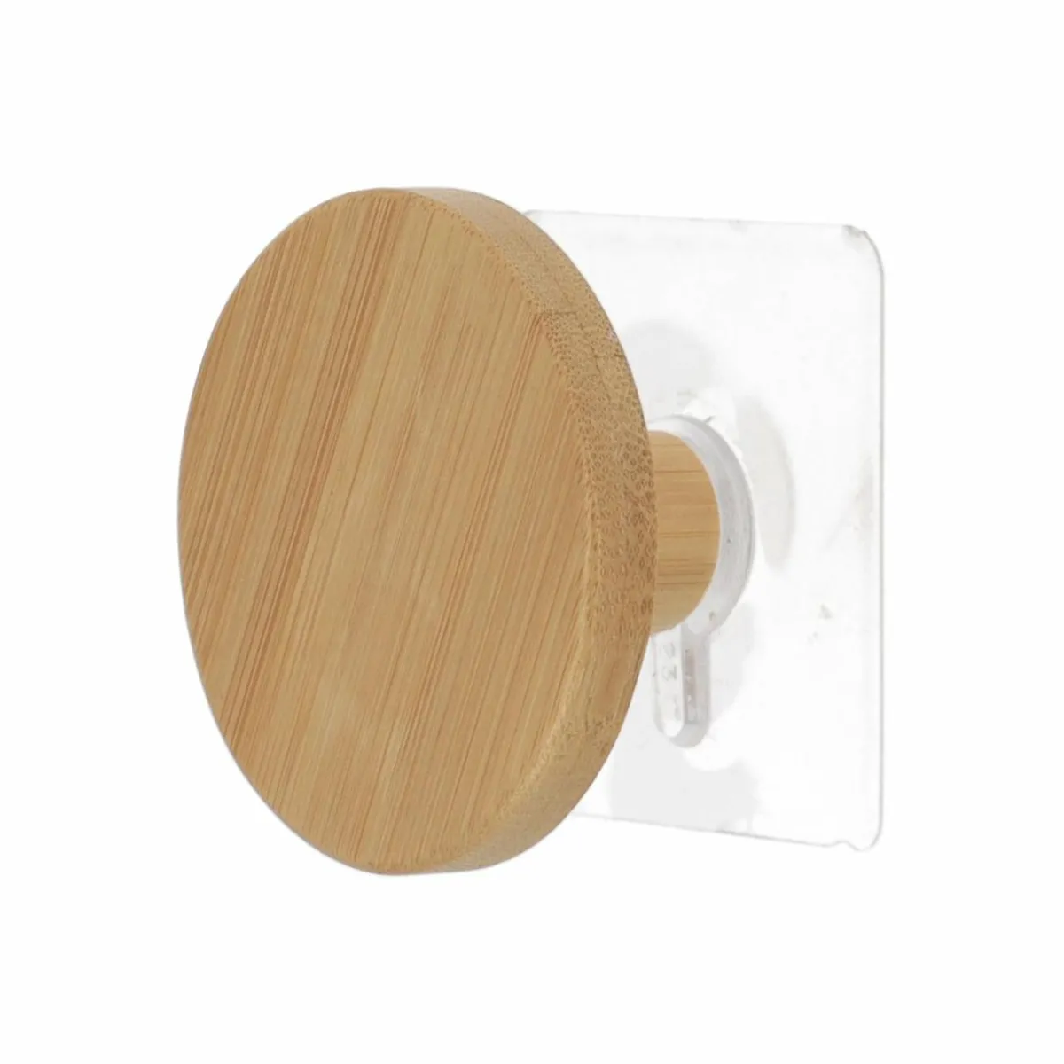 TENDANCE Patère adhésive (D6,5 cm) Easy Chic Naturel Clearance