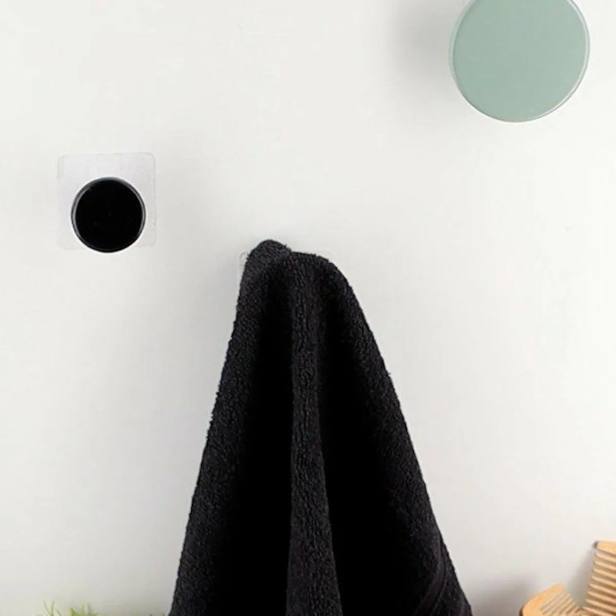 TENDANCE Patère adhésive (D8,5 cm) Easy Chic Noir Online