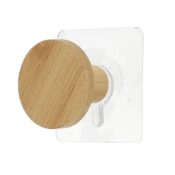 TENDANCE Patère adhésive (D4,5 cm) Easy Chic Naturel Discount