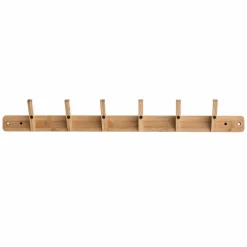 ATMOSPHERA Patère double sens 6 têtes Bambou le Naturel