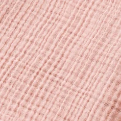 EMINZA Peignoir de bain gaze de coton S/M Gaïa Rose Pêche Discount