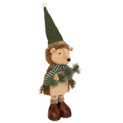 JJA Peluche jambes téléscopiques (H95 cm) Hérisson de la forêt et vert Beige Sale