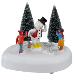 LEMAX Personnages à piles Bonjour Frosty animé Discount