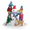 LEMAX Personnages Bonhomme de neige en équipe Outlet