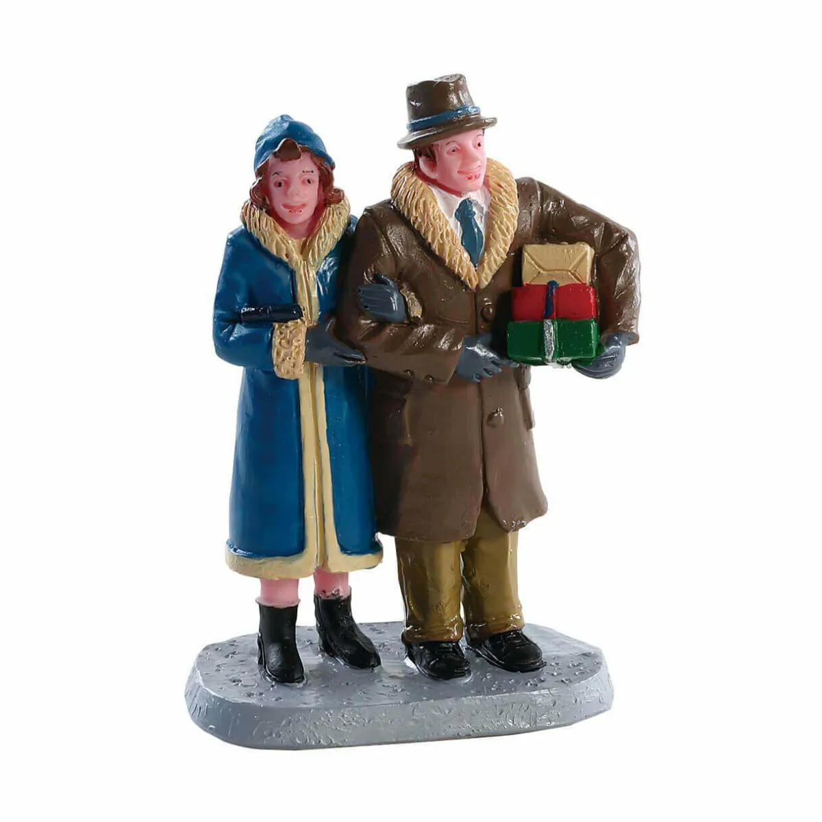 LEMAX Personnages Couple de Noël