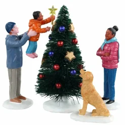 LEMAX Personnages La touche finale au sapin Clearance