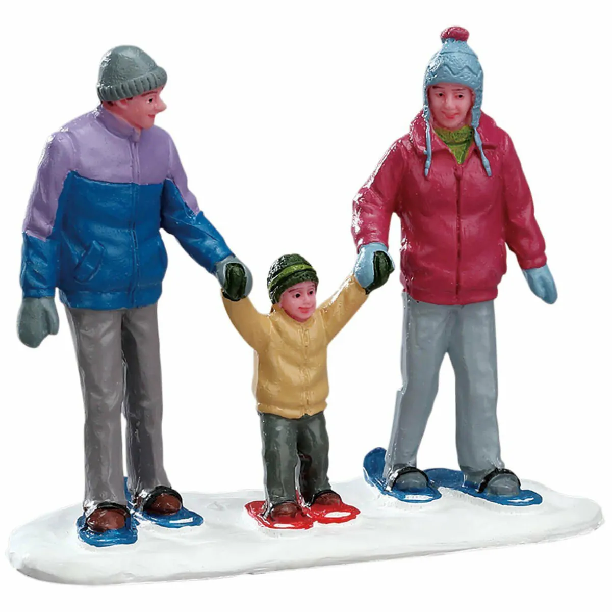 LEMAX Personnages Promenade en raquettes Hot