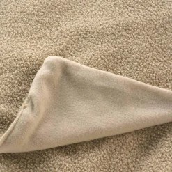 DOUCEUR D'INTERIEUR Plaid bouclette (125 x 150 cm) Wooly Beige Hot