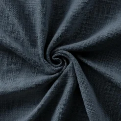 L'EFFET PAPILLON Plaid coton (130 x 160 cm) Sixtine Bleu nuit