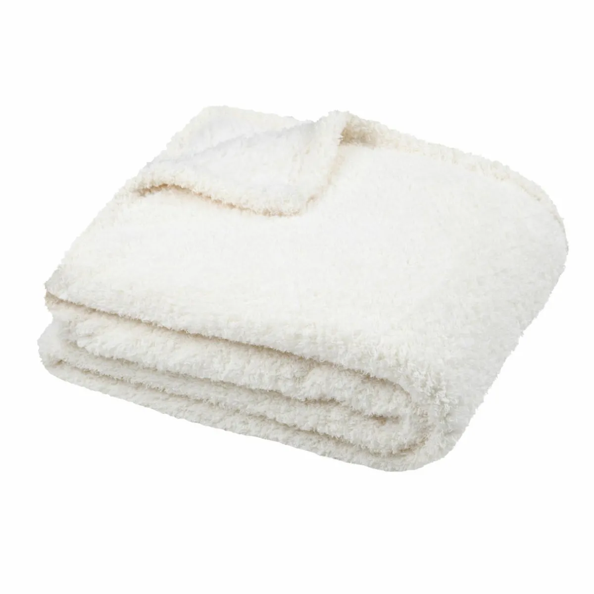 LOVELY CASA Plaid doux (130 x 160 cm) Montreal Ecru Outlet