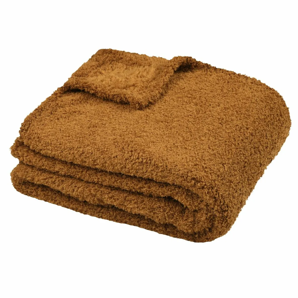 LOVELY CASA Plaid doux (180 x 220 cm) Montreal Camel Sale
