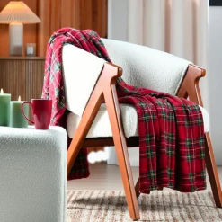 STOF Plaid doux (140 x 200 cm) Willis Rouge Best