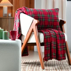 STOF Plaid doux (140 x 200 cm) Willis Rouge Best