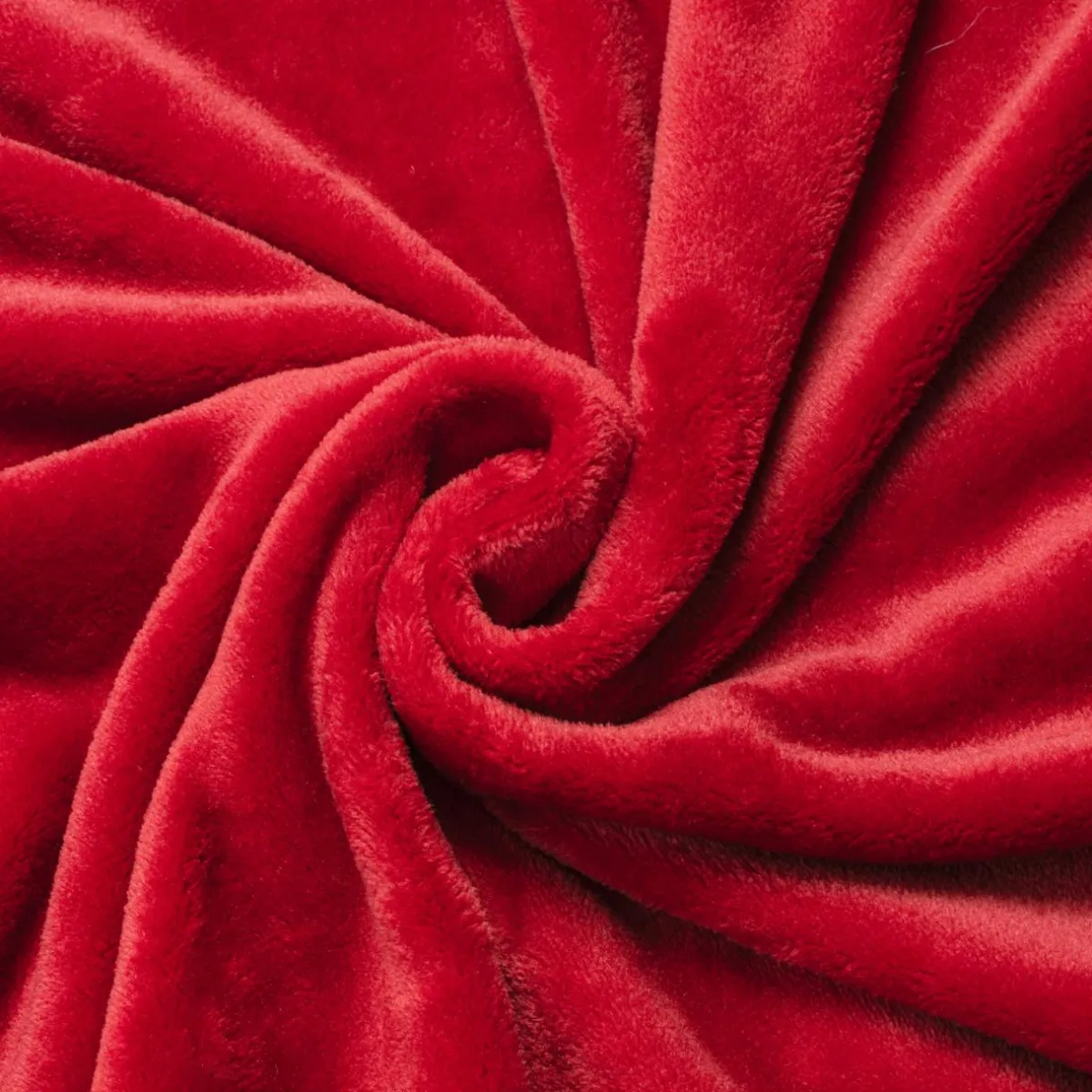 EMINZA Plaid doux flanelle (125 x 150 cm) Didou Rouge Sale