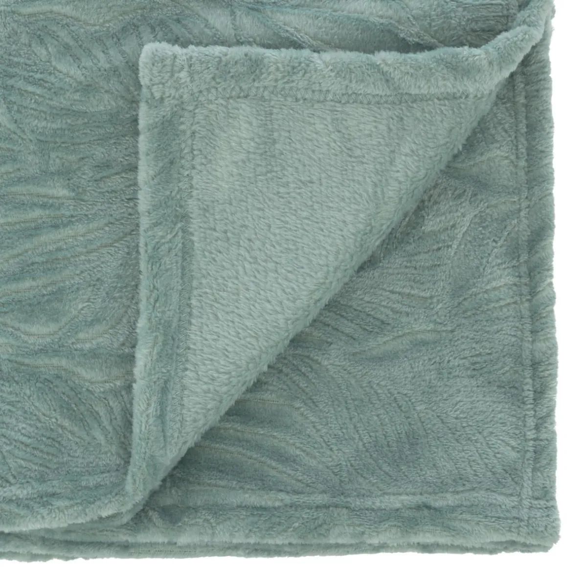 Atmosphera, cru017dateur d'intu017drieur Plaid doux flanelle (125 x 150 cm) Ryo Bleu Discount