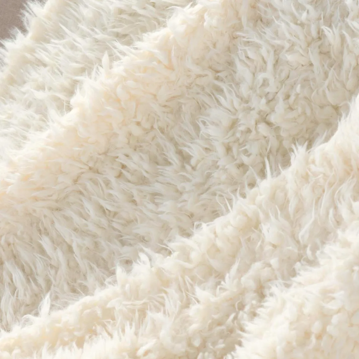 douceur d'intu017drieur Plaid fausse fourrure (220 x 240 cm) Mouton Ecru Best