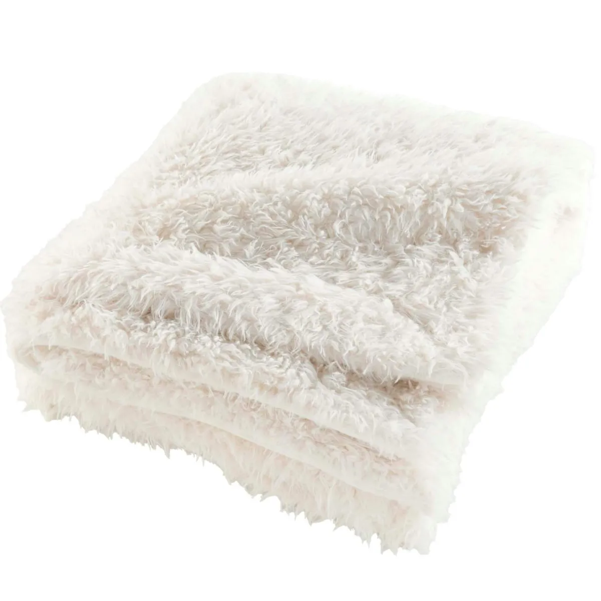 douceur d'intu017drieur Plaid fausse fourrure (220 x 240 cm) Mouton Ecru Best