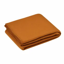 LOVELY CASA Plaid polaire (125 x 150 cm) Carlton Camel Clearance