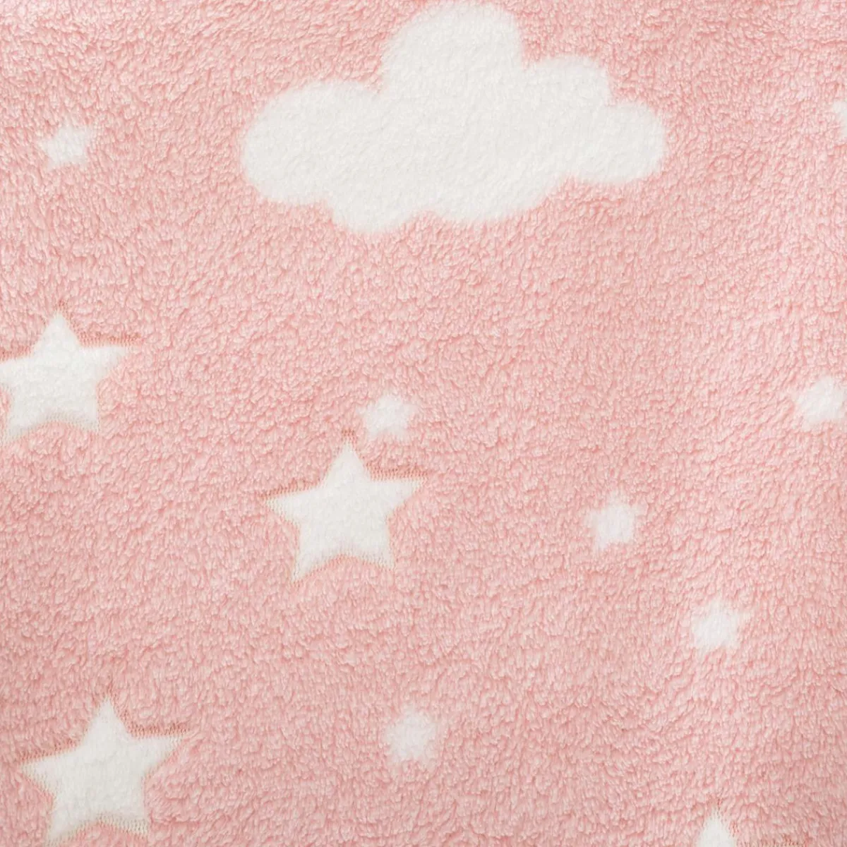 Atmosphera createur d'interieur for kids Plaid polaire phosphorescent enfant (125 x 150 cm) Voie lactée Rose Outlet