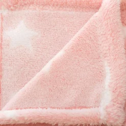 Atmosphera createur d'interieur for kids Plaid polaire phosphorescent enfant (125 x 150 cm) Voie lactée Rose Outlet
