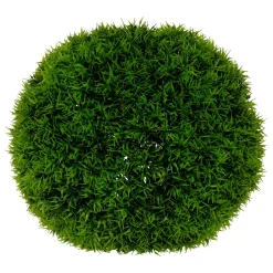 Atmosphera, cru017dateur d'intu017drieur Plante artificielle (D26 cm) Boule de buis Carly Vert Discount