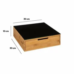 5 Five Simply Smart Porte capsules café (30 x 30 cm) Black Bambou Noir Outlet