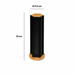 5 Five Simply Smart Porte capsules café (H35 cm) Nespresso Nera et naturel Noir Best