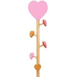 Atmosphera cru017dateur d'intu017drieur for kids Porte manteau enfant bois (H135 cm) Amour Rose Hot