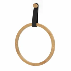 TENDANCE Porte serviette adhésif arrondi (D21 cm) Easy Chic Noir Online